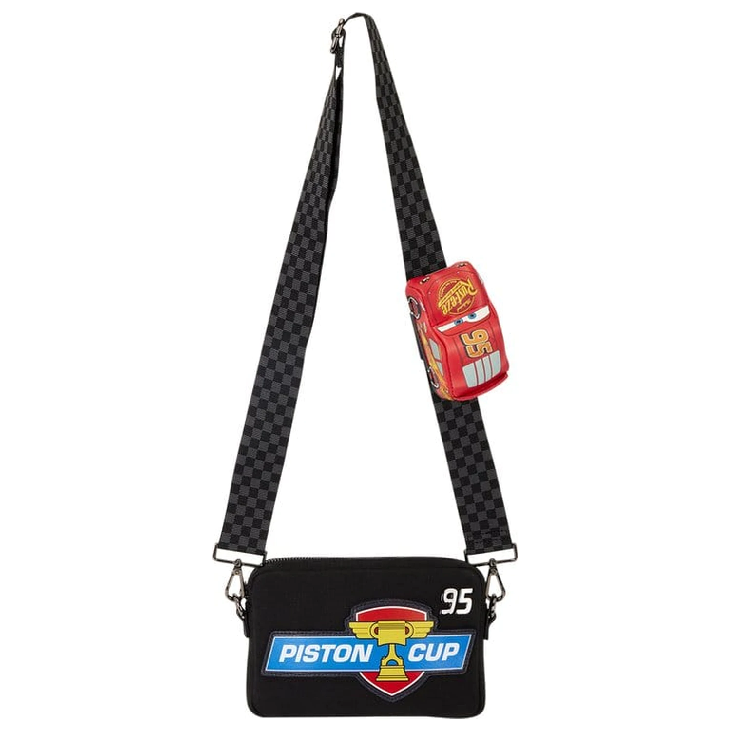 Cars by Loungefly Sling Tasche 20th Anniversary Piston Cup Produktfoto