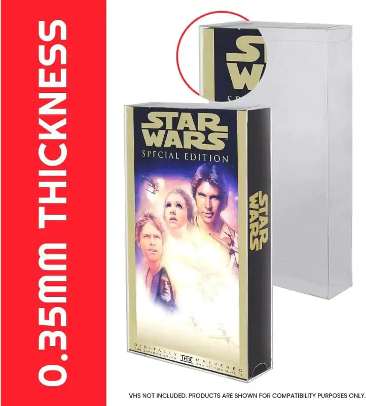 PET Schutzhüllen 25er-Pack für VHS Produktfoto