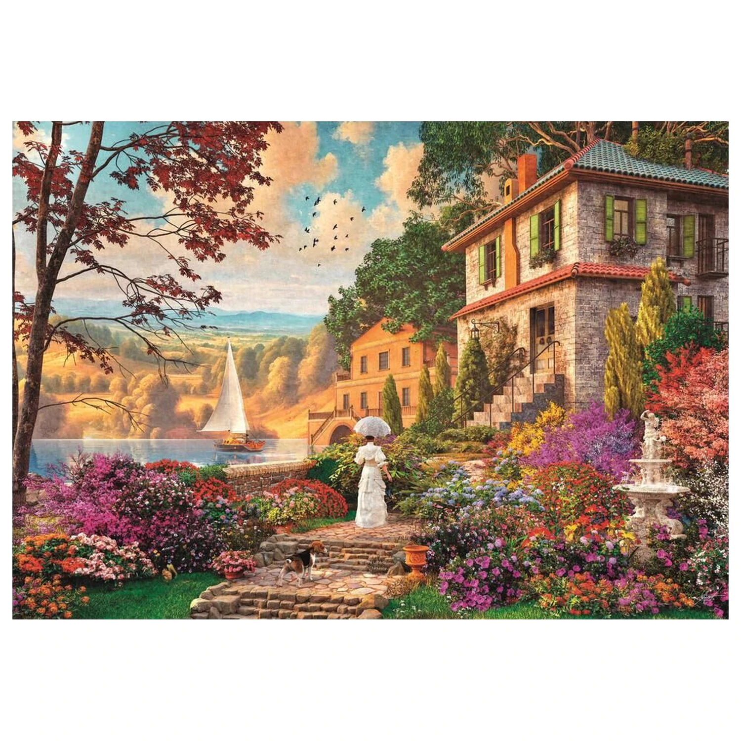 Victorian Promenade Puzzle 500 Teile Produktfoto