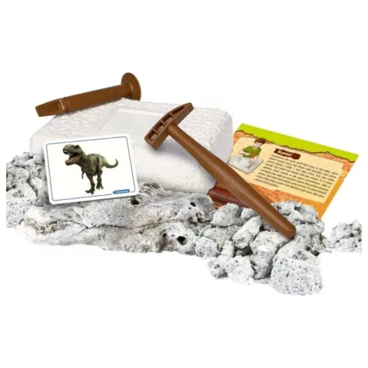 Beleuchtetes Dinosaurier Archeo Fun T-Rex Archäologie Set Produktfoto