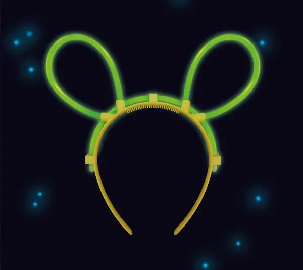 Light-up Maus Diadem Stirnband 19 cm Produktfoto