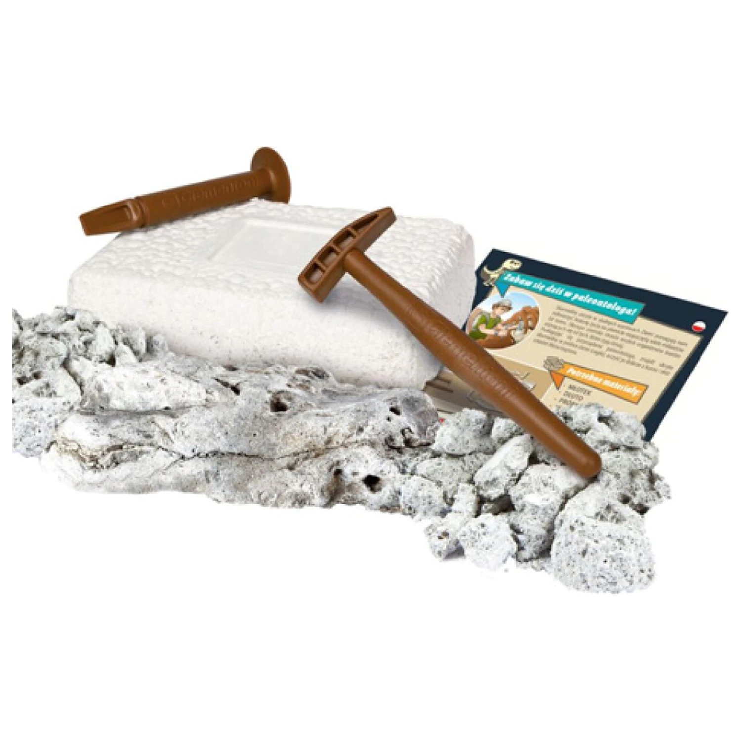 Light-Up Velociraptor Archeo Fun Archäologie Set Produktfoto