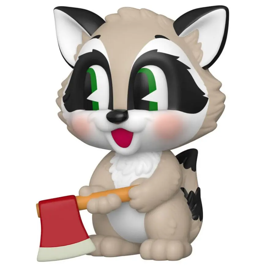 Villainous Valentines Vinyl Figur Raccoon 11 cm Produktfoto