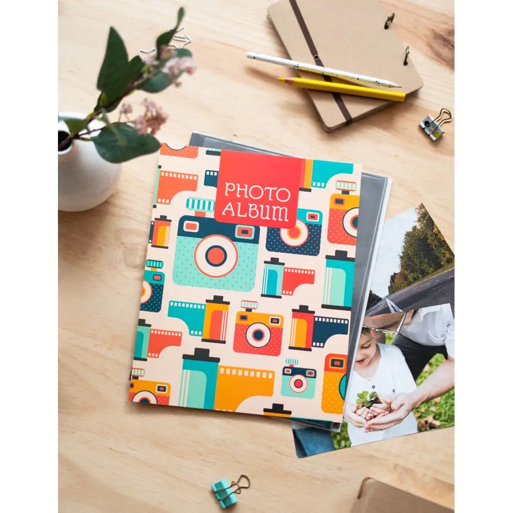 Vintage Camera Fotoalbum Produktfoto