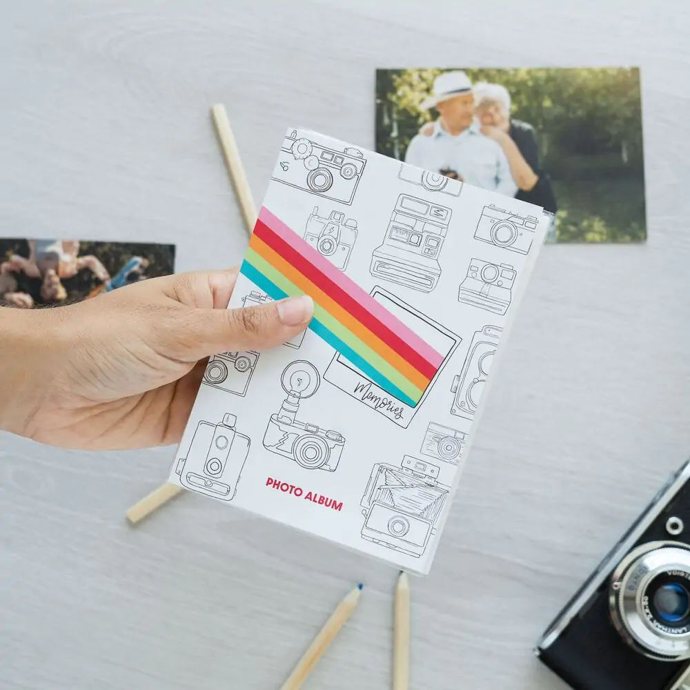 Vintage Camera Fotoalbum Produktfoto