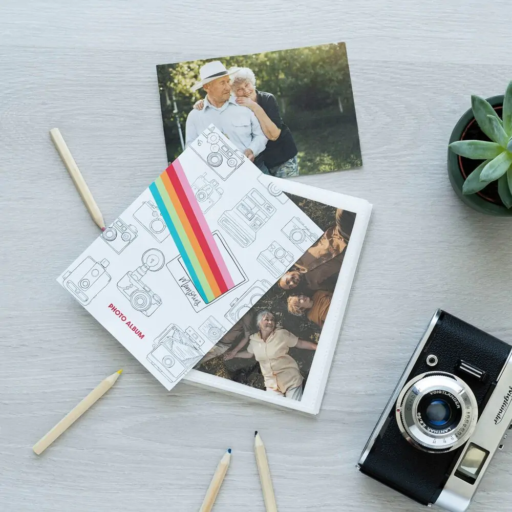 Vintage Camera Fotoalbum Produktfoto