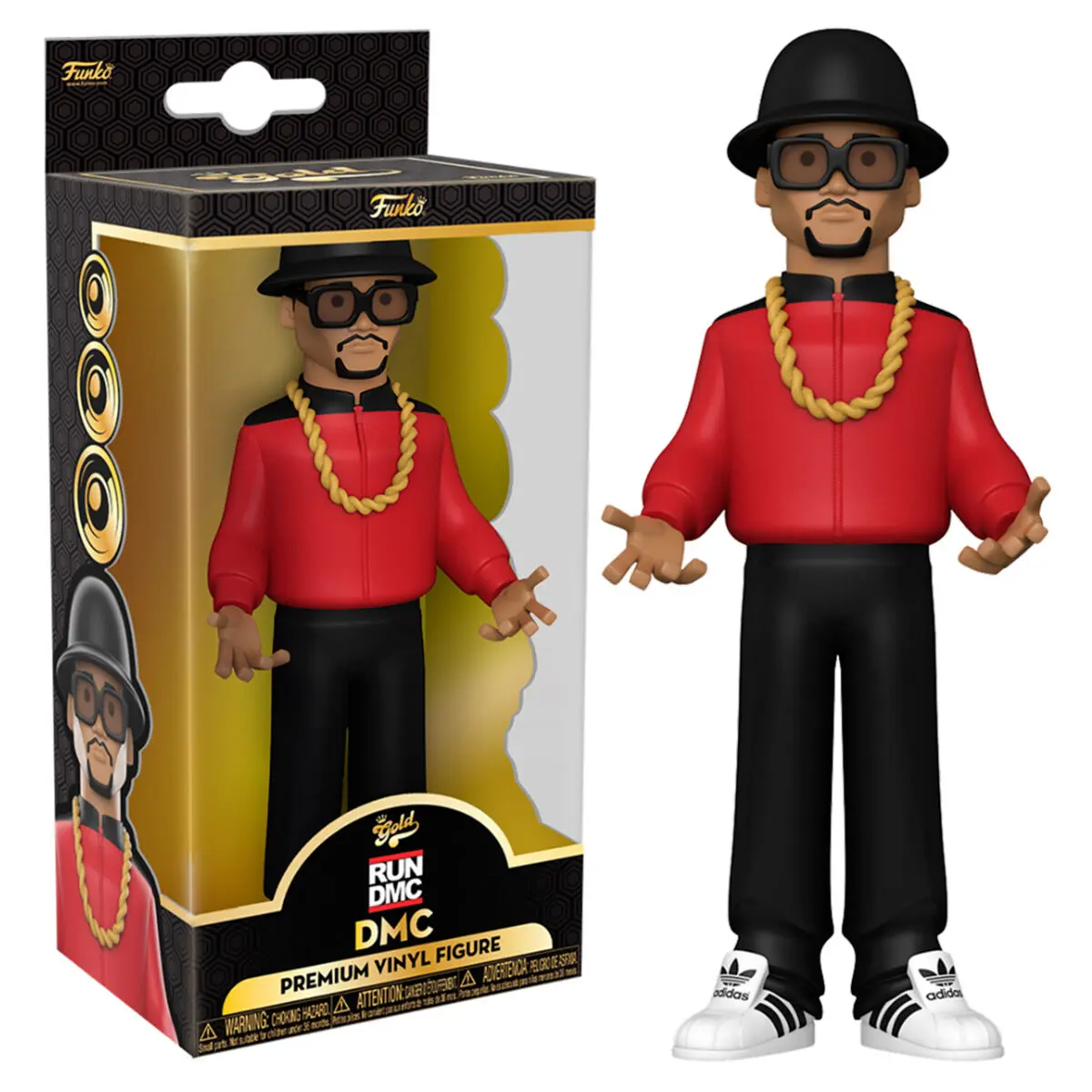 Run DMC Vinyl Gold Figur DMC 13 cm Produktfoto