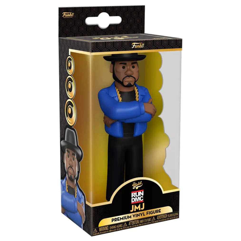 Run DMC Vinyl Gold Figur Jam Master Jay 13 cm termékfotó