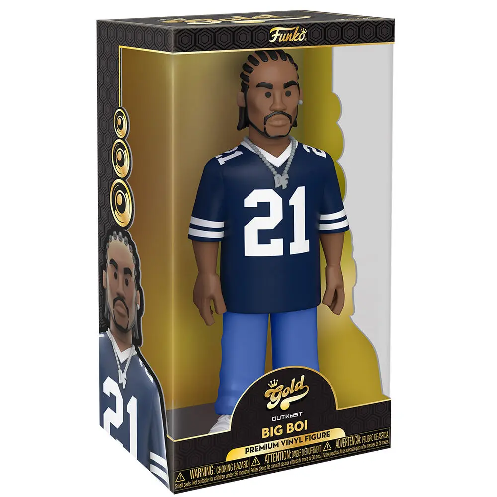 Outkast Vinyl Gold Figur Big Boi (Fur Coat) 30 cm Produktfoto