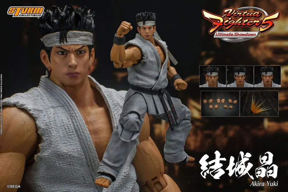 Virtua Fighter 5 Ultimate Showdown Actionfigur 1/12 Akira Yuki 18 cm Produktfoto