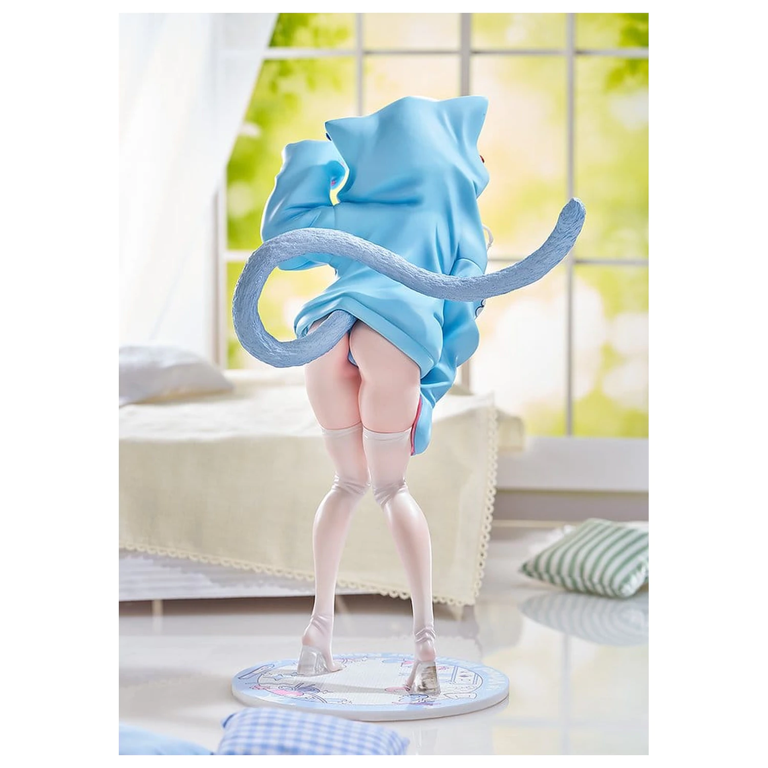 Virtual illustrator Kanzarin PVC Figur 1/6 Kanzarin-chan: Cat-Eared Hoodie Ver. 26 cm Produktfoto