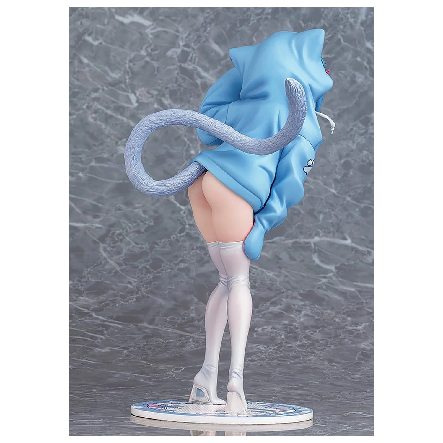 Virtual illustrator Kanzarin PVC Figur 1/6 Kanzarin-chan: Cat-Eared Hoodie Ver. 26 cm Produktfoto