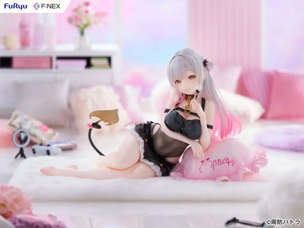 Virtual YouTuber F:NEX PVC Statue 1/7 Patra Suou Gaming Outfit Ver. 13 cm Produktfoto