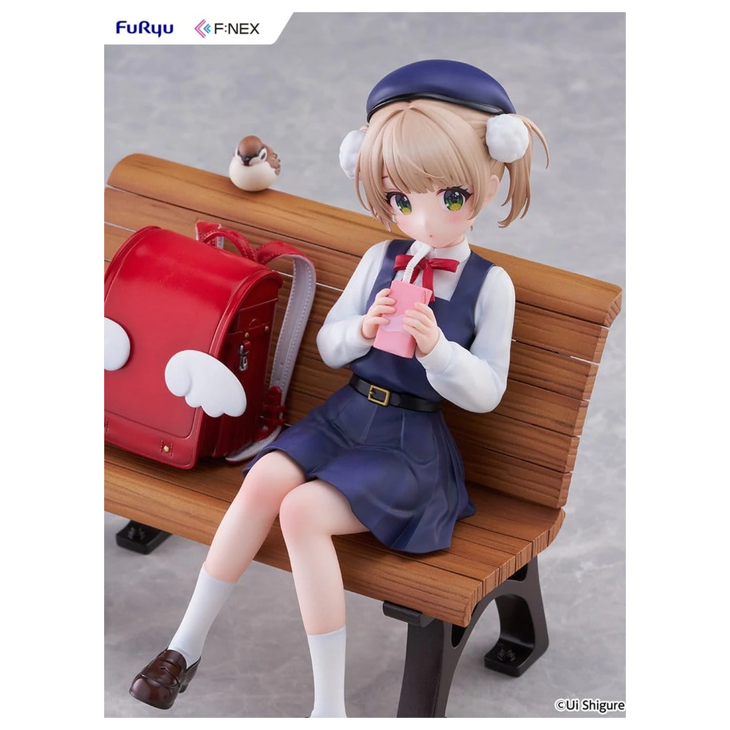 Virtual YouTuber F:NEX PVC Figur 1/7 Shigure Ui (9 Jahre alt) 14 cm Produktfoto