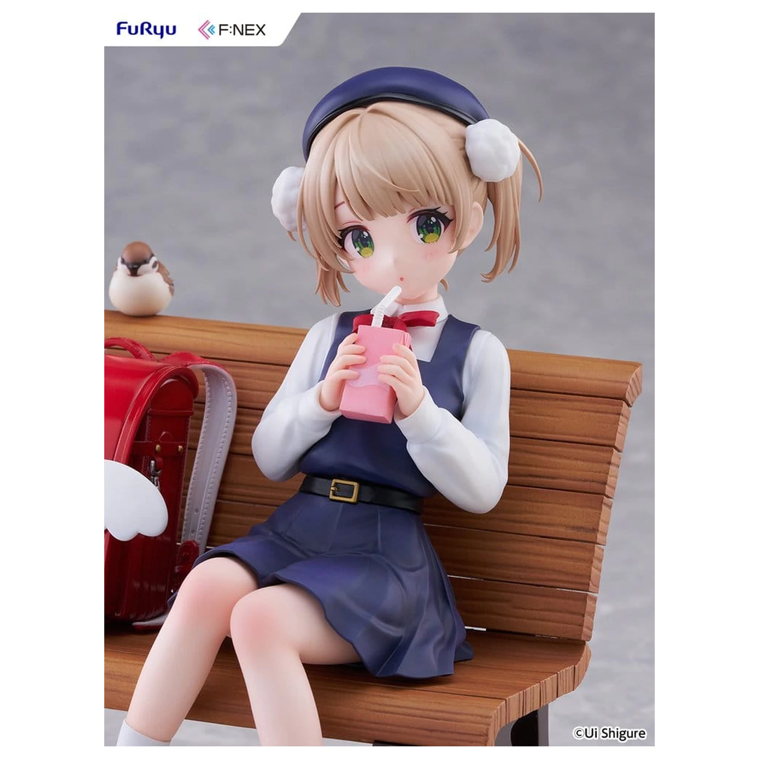 Virtual YouTuber F:NEX PVC Figur 1/7 Shigure Ui (9 Jahre alt) 14 cm Produktfoto