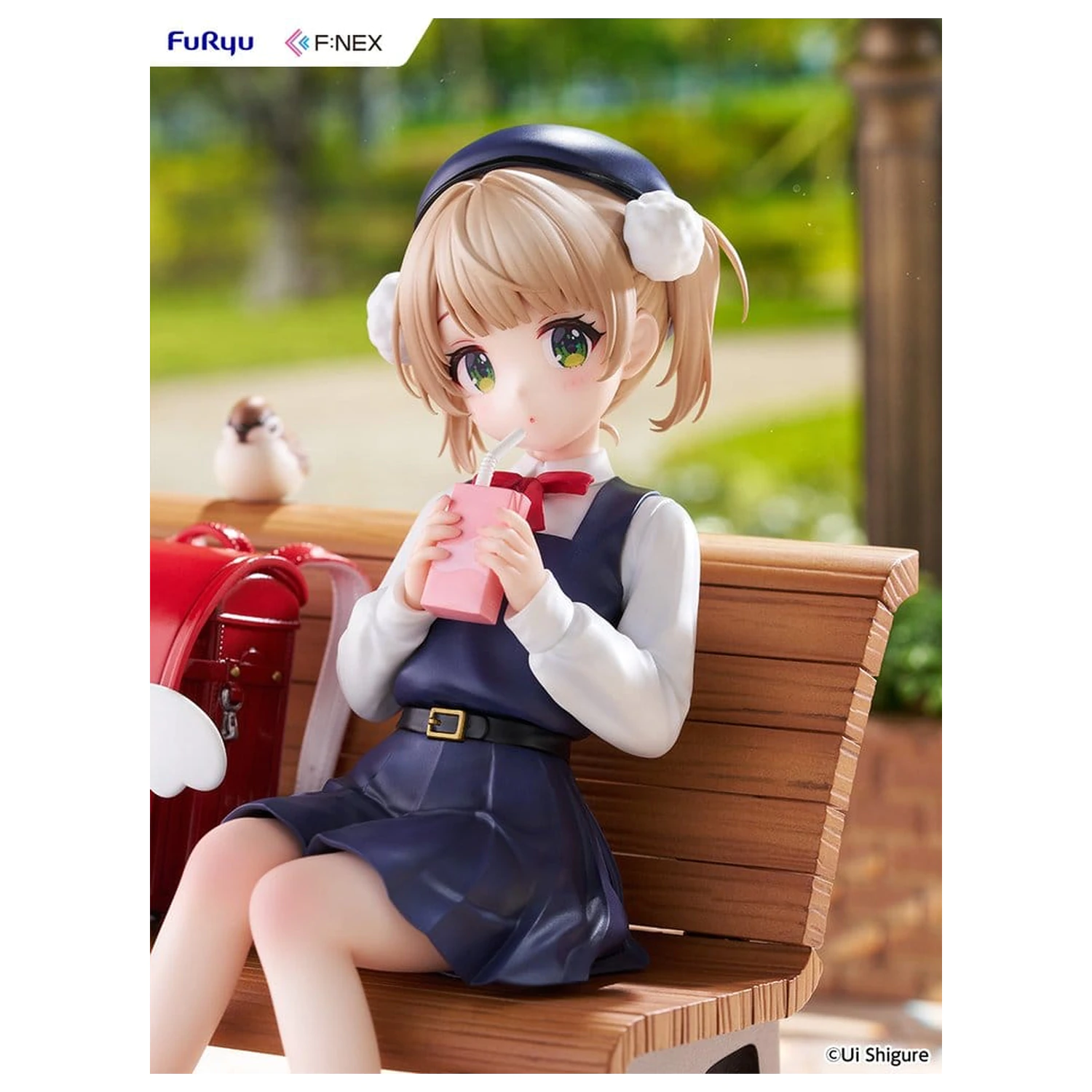 Virtual YouTuber F:NEX PVC Figur 1/7 Shigure Ui (9 Jahre alt) 14 cm Produktfoto
