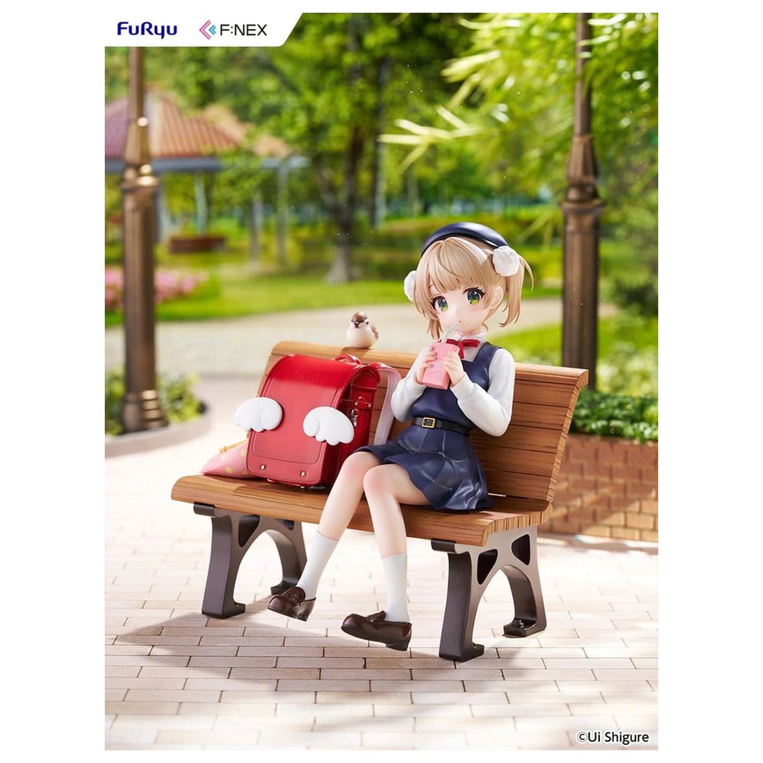 Virtual YouTuber F:NEX PVC Figur 1/7 Shigure Ui (9 Jahre alt) 14 cm Produktfoto