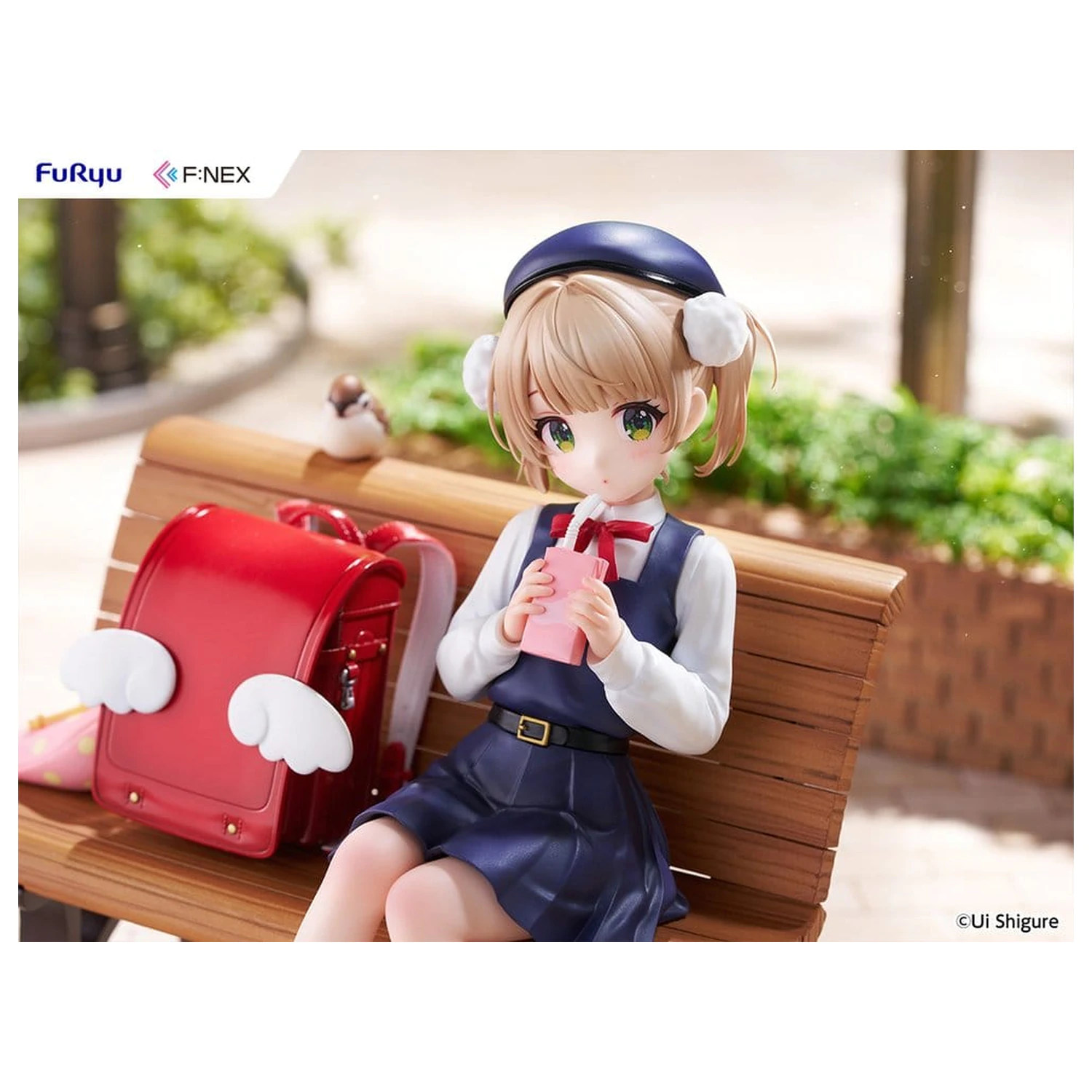 Virtual YouTuber F:NEX PVC Figur 1/7 Shigure Ui (9 Jahre alt) 14 cm Produktfoto