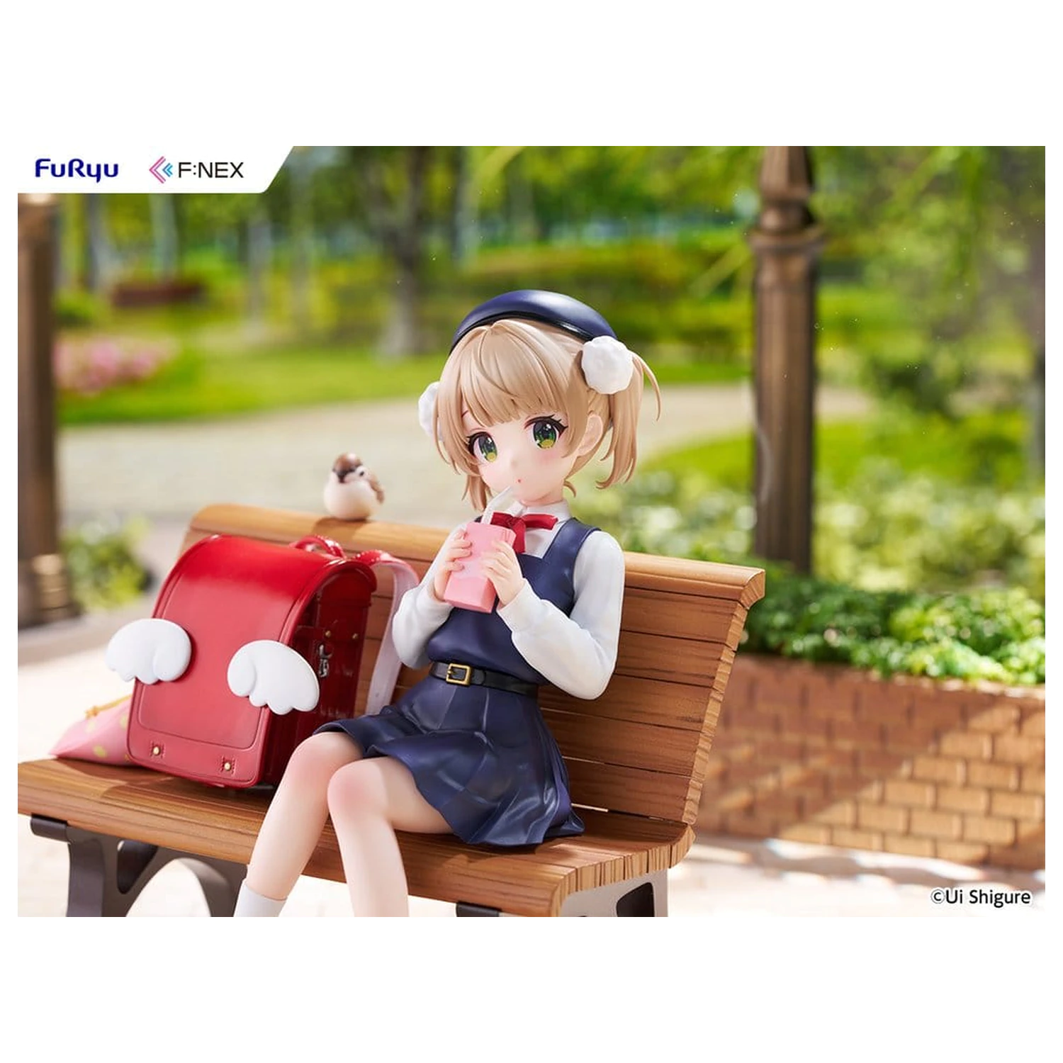 Virtual YouTuber F:NEX PVC Figur 1/7 Shigure Ui (9 Jahre alt) 14 cm Produktfoto