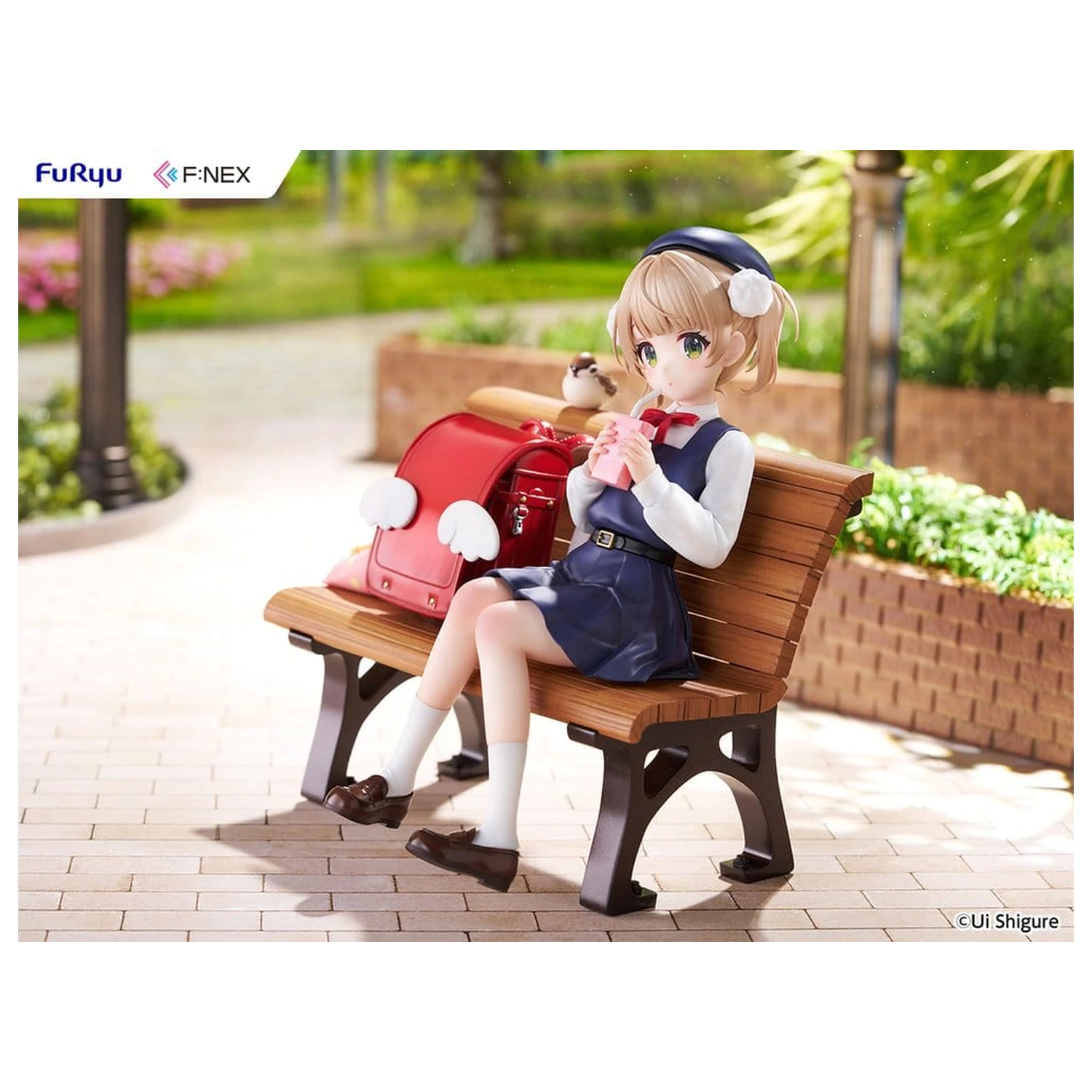 Virtual YouTuber F:NEX PVC Figur 1/7 Shigure Ui (9 Jahre alt) 14 cm Produktfoto