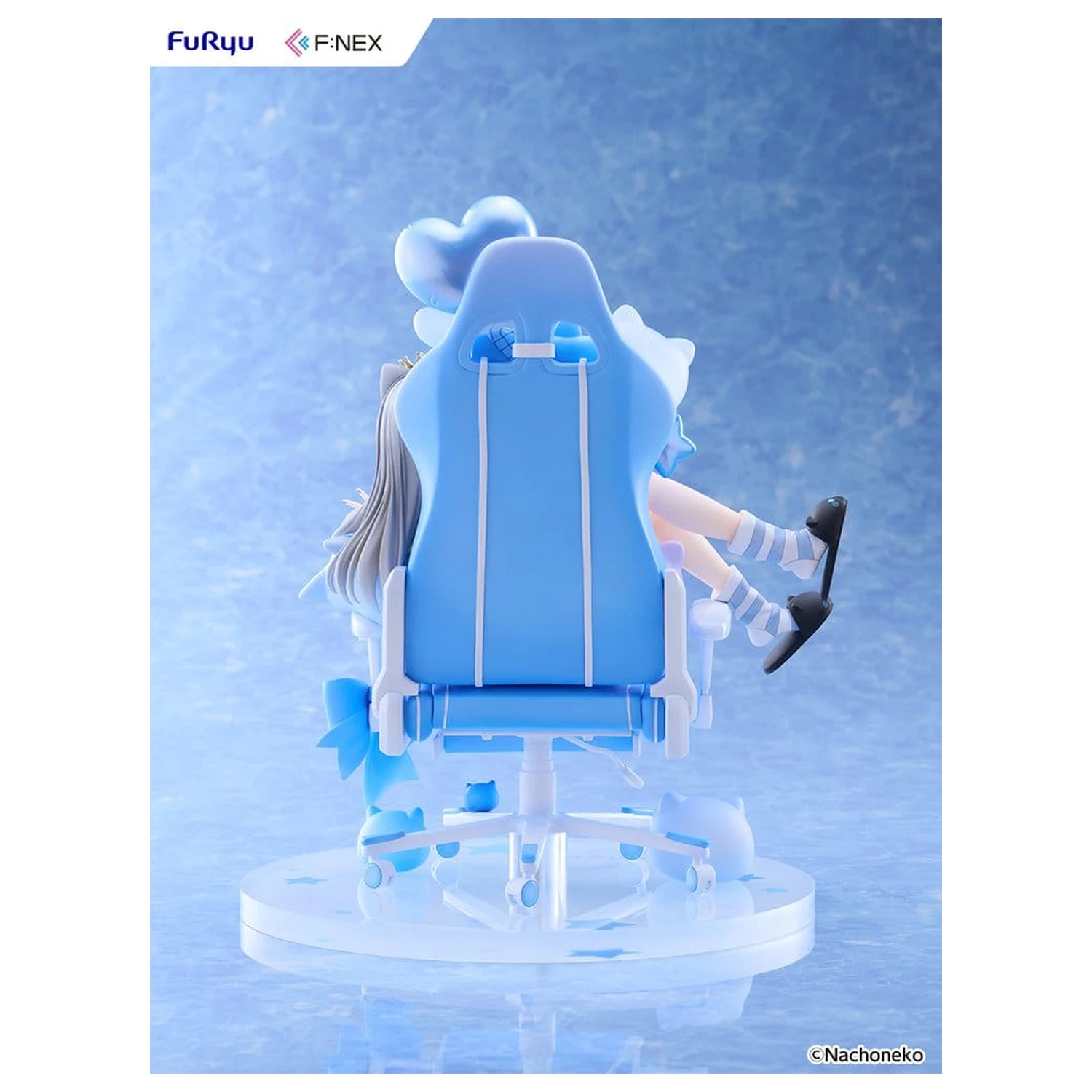 Virtual YouTuber F:NEX PVC Figur 1/7 Nachoneko Birthday Ver. 24 Zentimeter Produktfoto