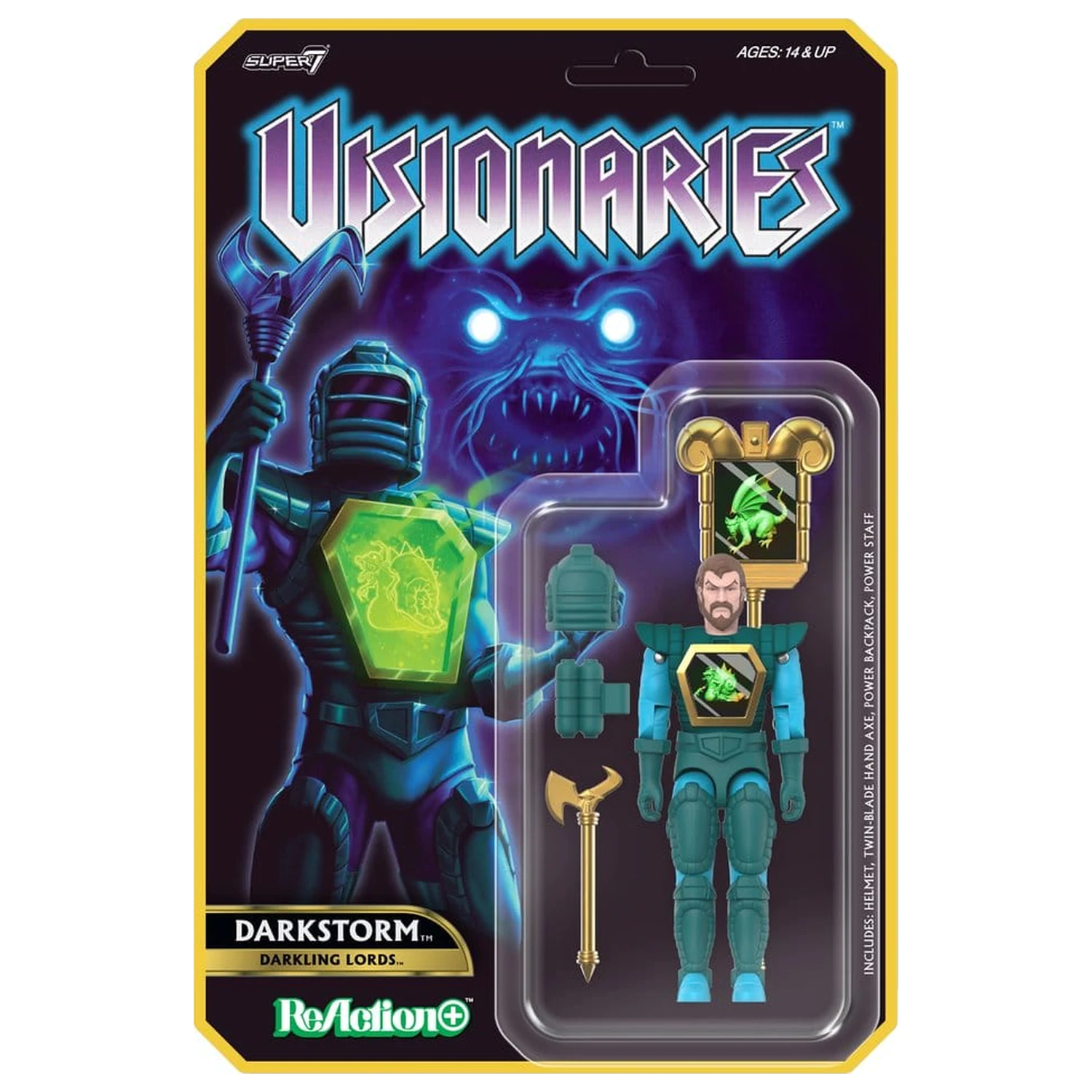 Visionaries ReAction+ Actionfigur Welle 01 Darkstorm Produktfoto
