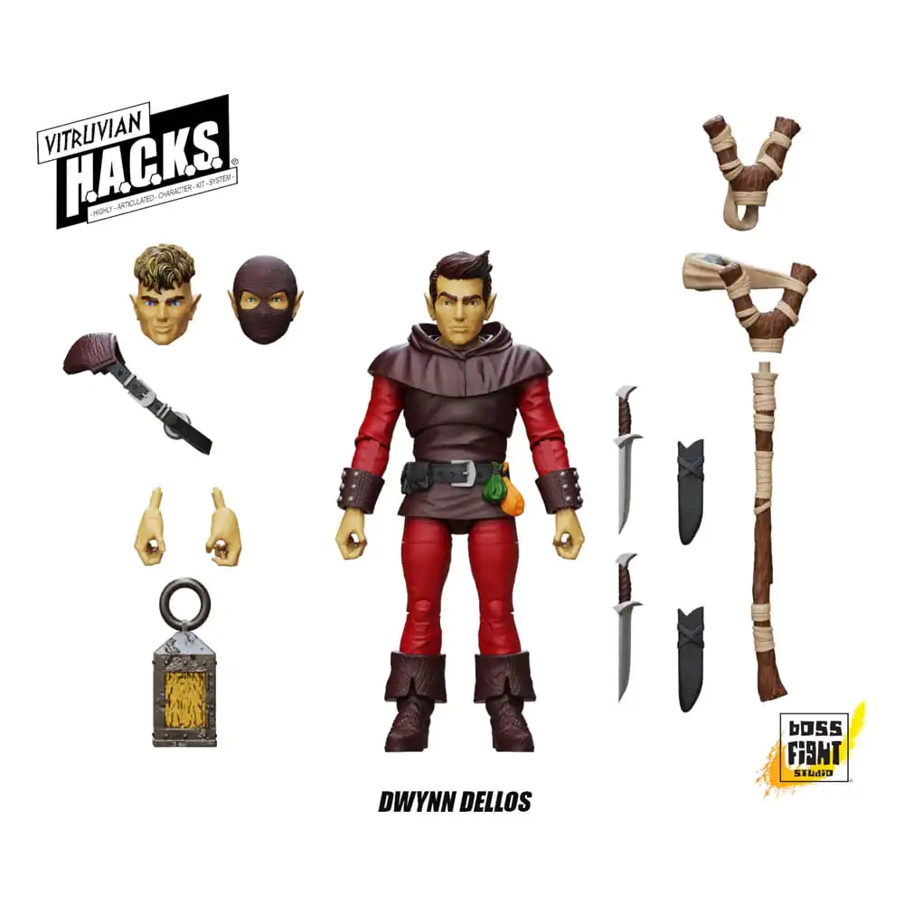 Vitruvian H.A.C.K.S. Actionfigur Halfling Scout Dwynn Dellos Produktfoto