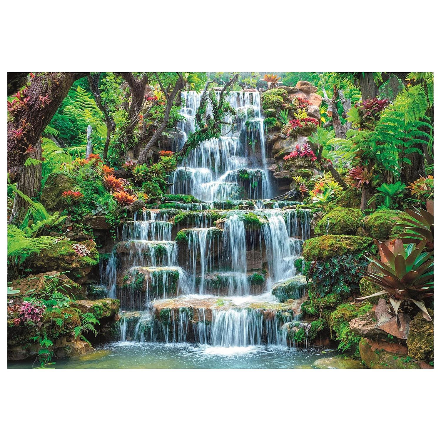 Waterfall Flow 500-teiliges Peace Puzzle Produktfoto
