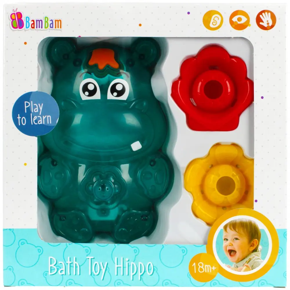 Hippopotamus Badespielzeug Produktfoto