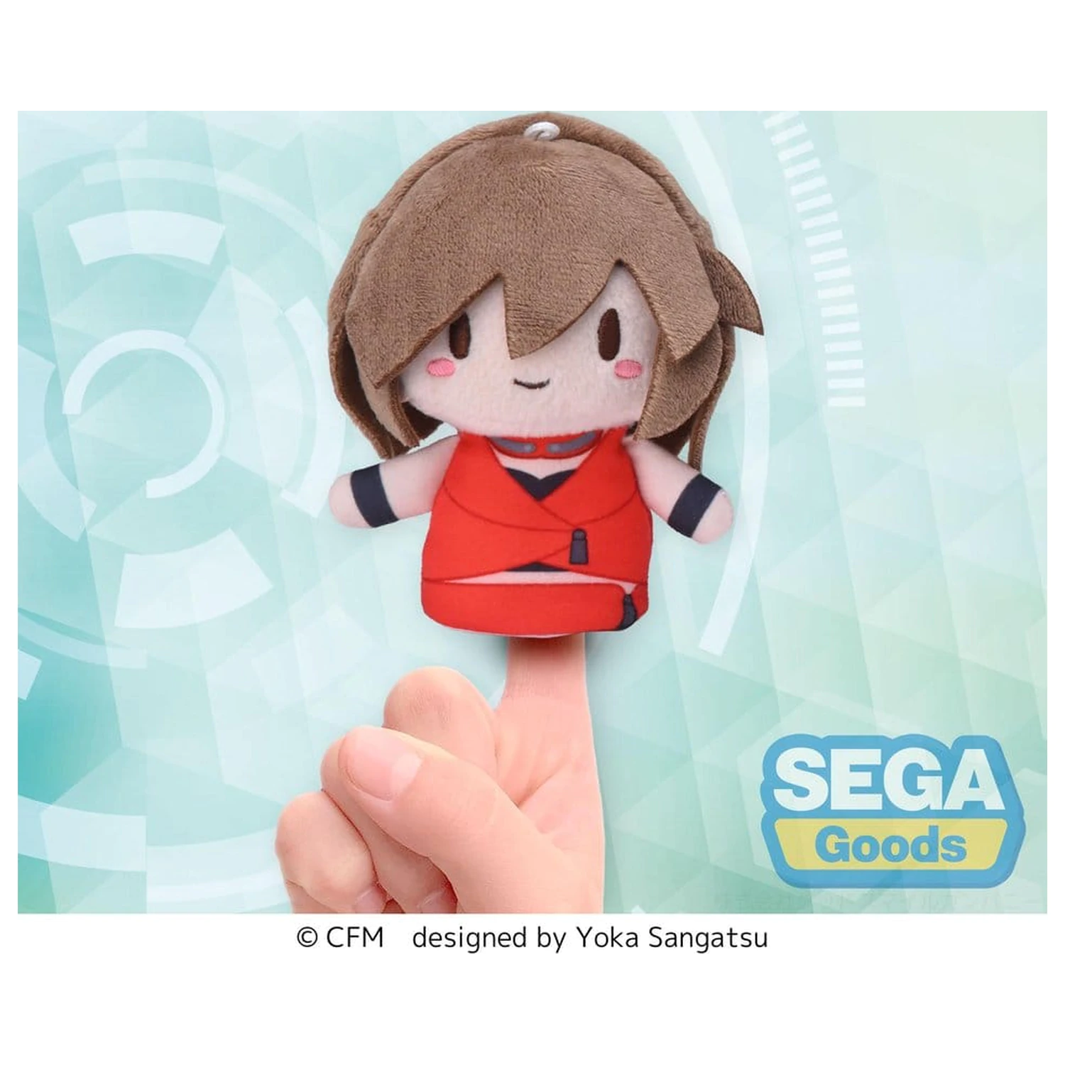 Vocaloid Fuwa Petit Plüschfigur MEIKO Fingermaskottchen 10 Zentimeter Produktfoto