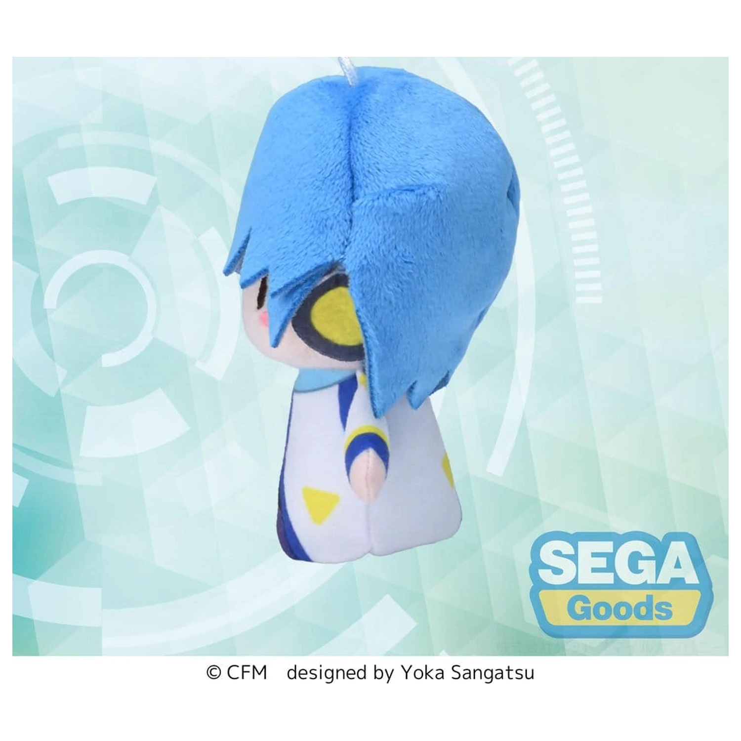 Vocaloid Fuwa Petit Plüsch Kaito Fingermaskottchen 10 cm Produktfoto