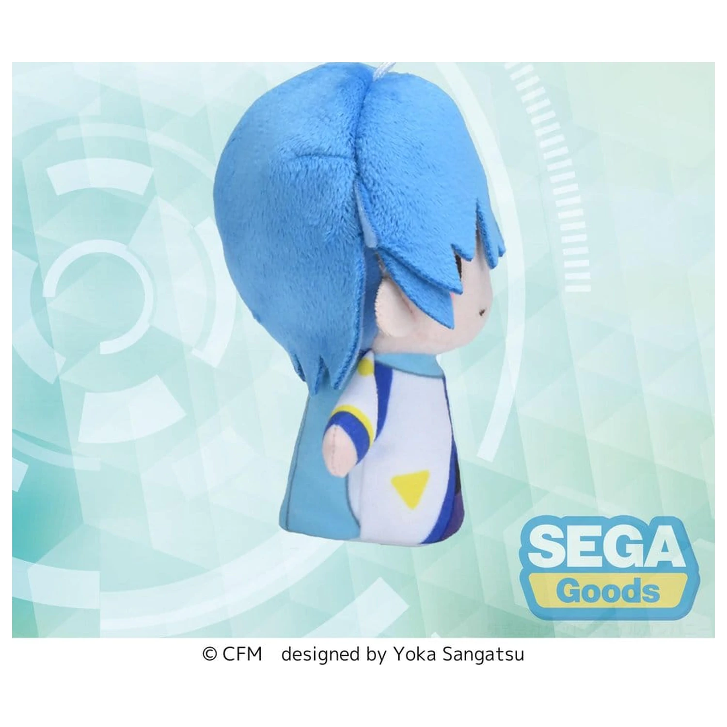 Vocaloid Fuwa Petit Plüsch Kaito Fingermaskottchen 10 cm Produktfoto