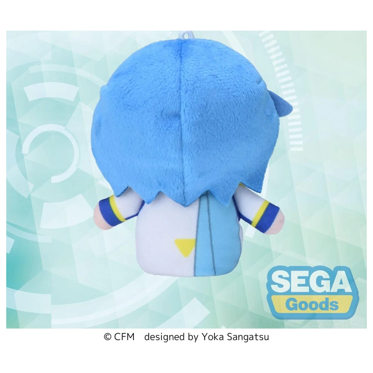 Vocaloid Fuwa Petit Plüsch Kaito Fingermaskottchen 10 cm Produktfoto