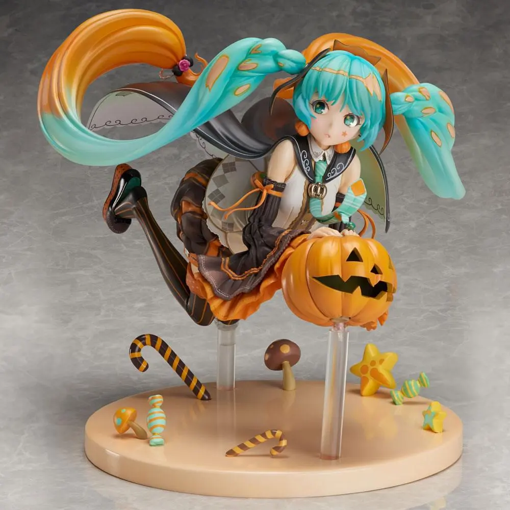 Vocaloid PVC Statue Hatsune Miku Trick or Miku 17 cm Produktfoto