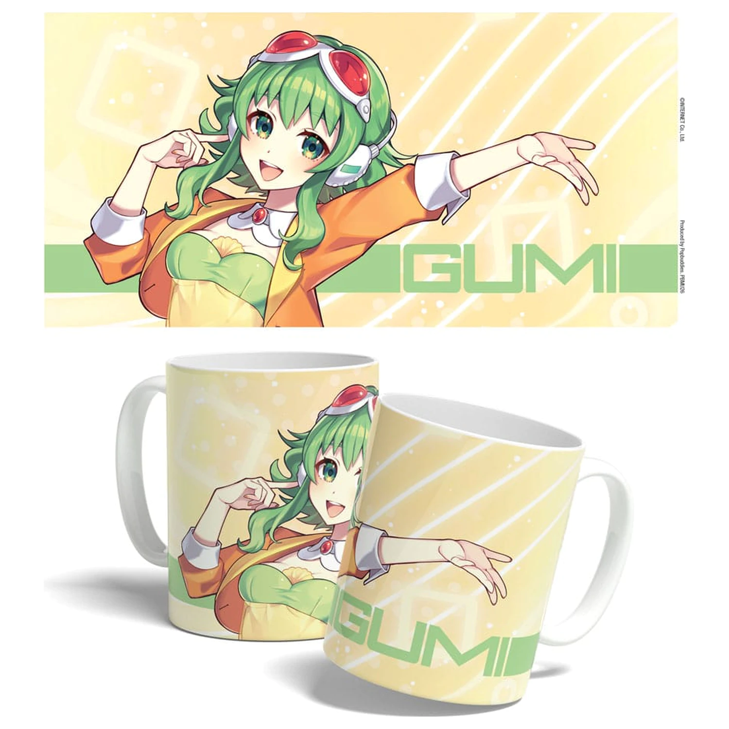Vocaloid Megpoid Tasse Gumi V6 325 ml Produktfoto