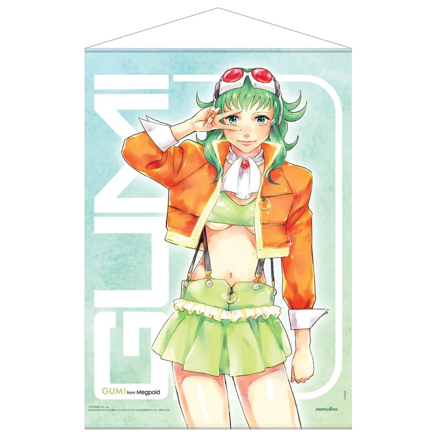 Vocaloid Megpoid Wallscroll Gumi V3 Adult 50 x 70 Zentimeter Produktfoto