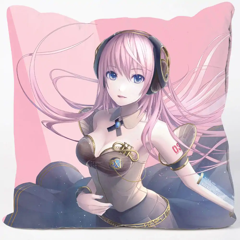 Vocaloid Kissenbezug Megurine Luka 50 x 50 cm Produktfoto