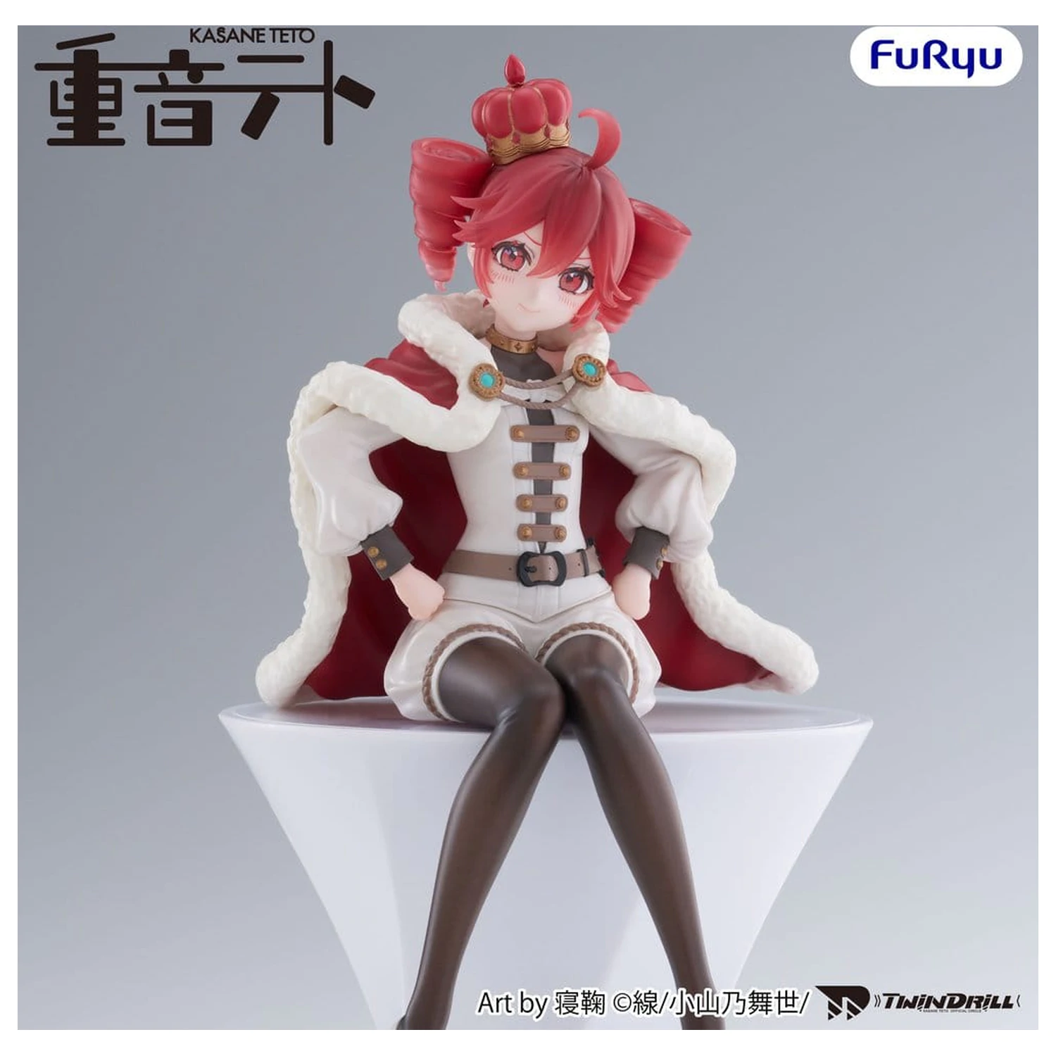 Vocaloid Noodle Stopper PVC Statue Kasane Teto King Ver. 15 cm Produktfoto