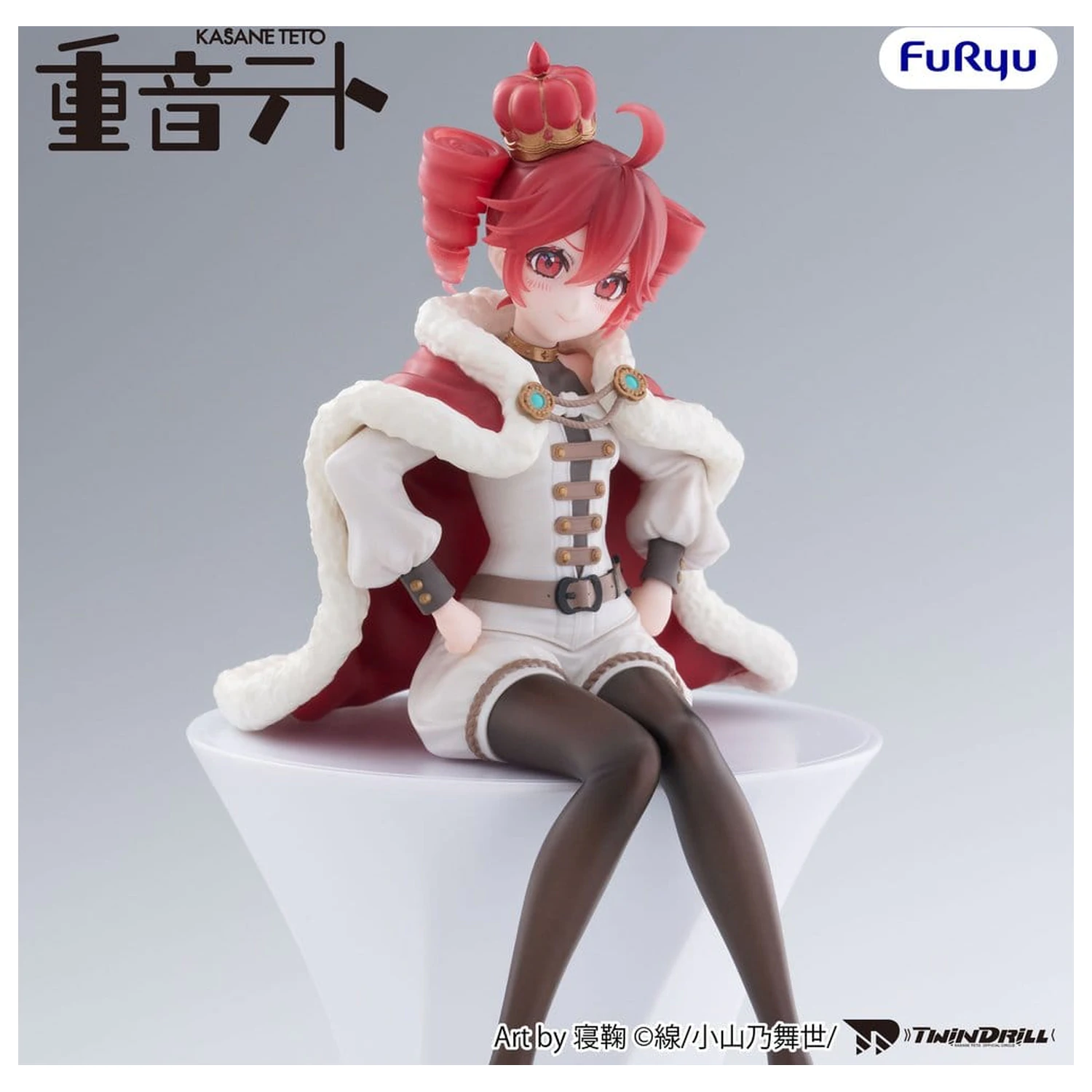 Vocaloid Noodle Stopper PVC Statue Kasane Teto King Ver. 15 cm Produktfoto