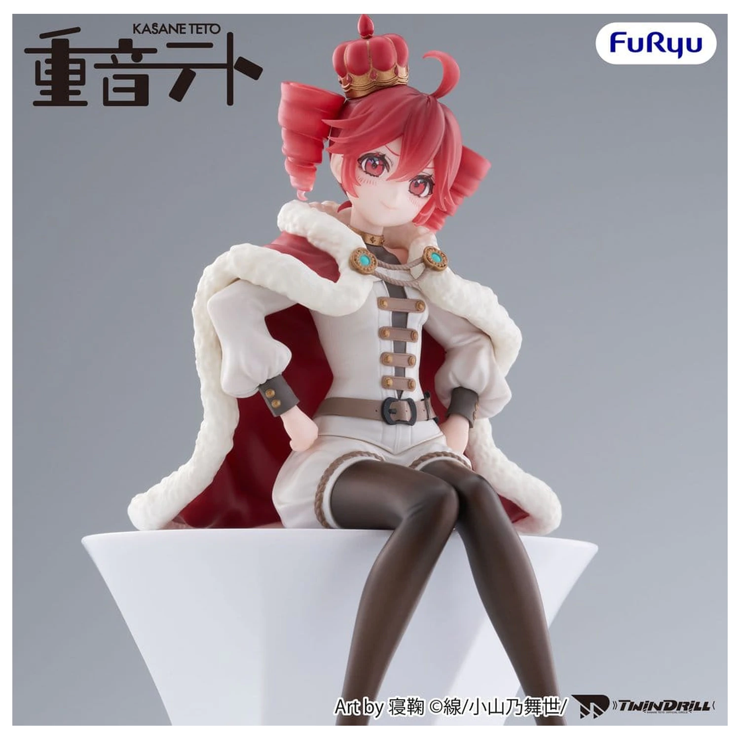 Vocaloid Noodle Stopper PVC Statue Kasane Teto King Ver. 15 cm Produktfoto