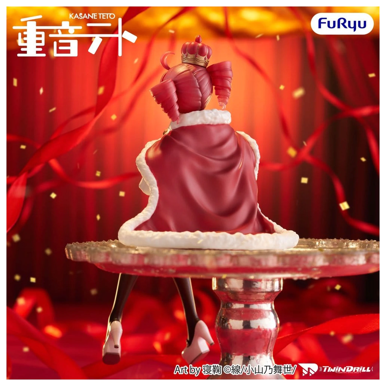 Vocaloid Noodle Stopper PVC Statue Kasane Teto King Ver. 15 cm Produktfoto