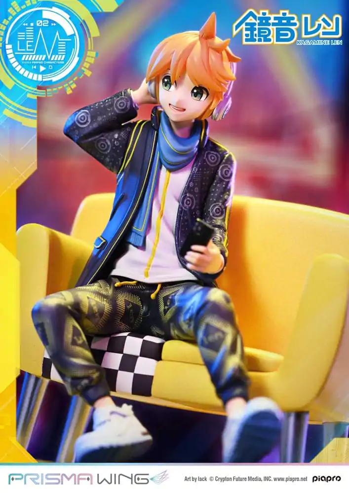 Vocaloid Piapro Characters Prisma Wing PVC-Statue 1/7 Kagamine Len (Art by lack) 18 cm Produktfoto