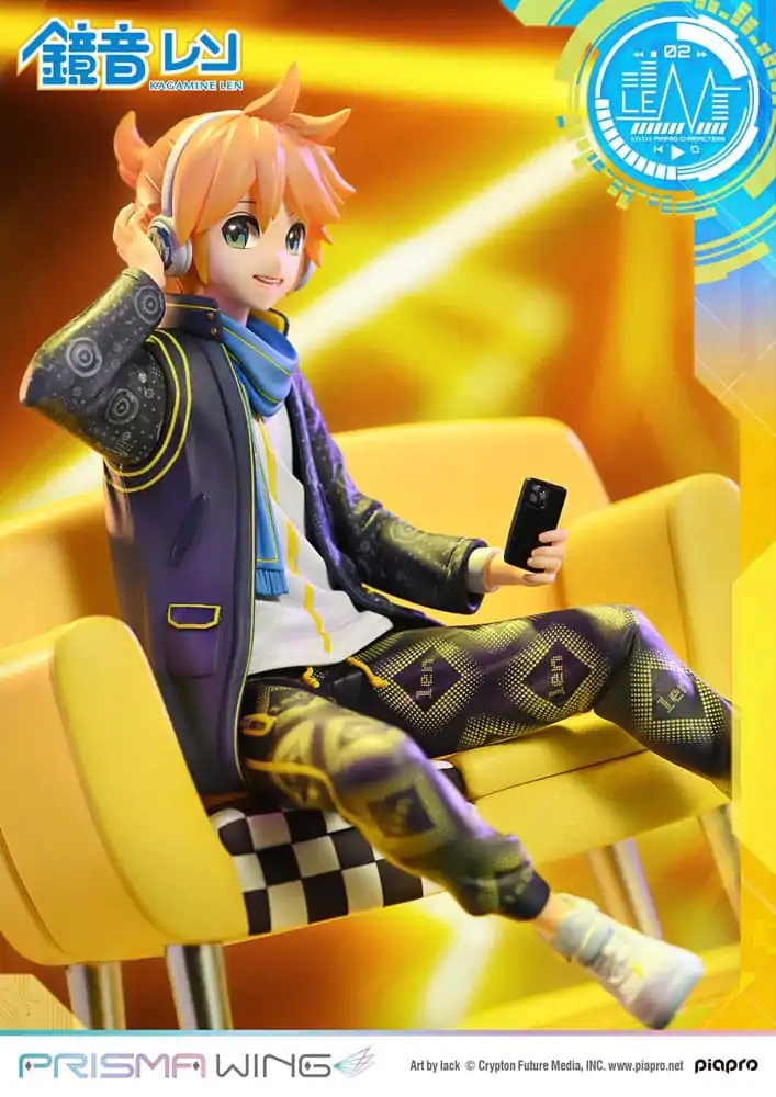 Vocaloid Piapro Characters Prisma Wing PVC-Statue 1/7 Kagamine Len (Art by lack) 18 cm Produktfoto