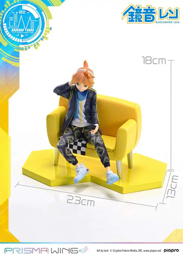 Vocaloid Piapro Characters Prisma Wing PVC-Statue 1/7 Kagamine Len (Art by lack) 18 cm Produktfoto