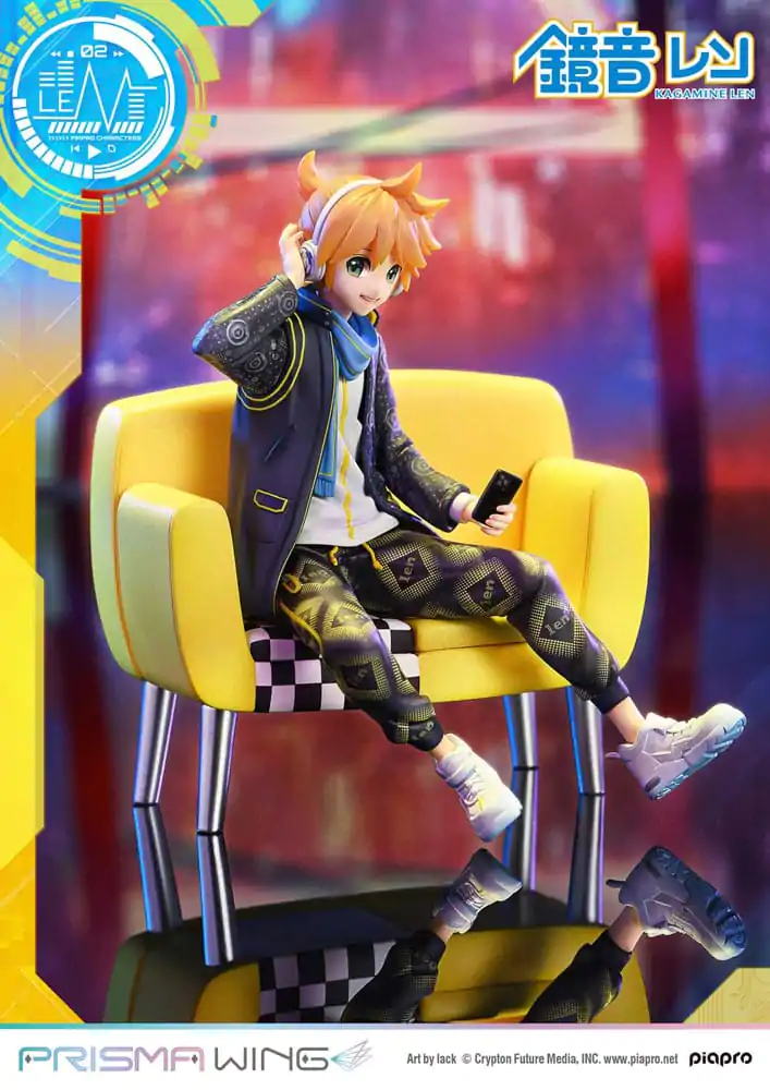 Vocaloid Piapro Characters Prisma Wing PVC-Statue 1/7 Kagamine Len (Art by lack) 18 cm Produktfoto