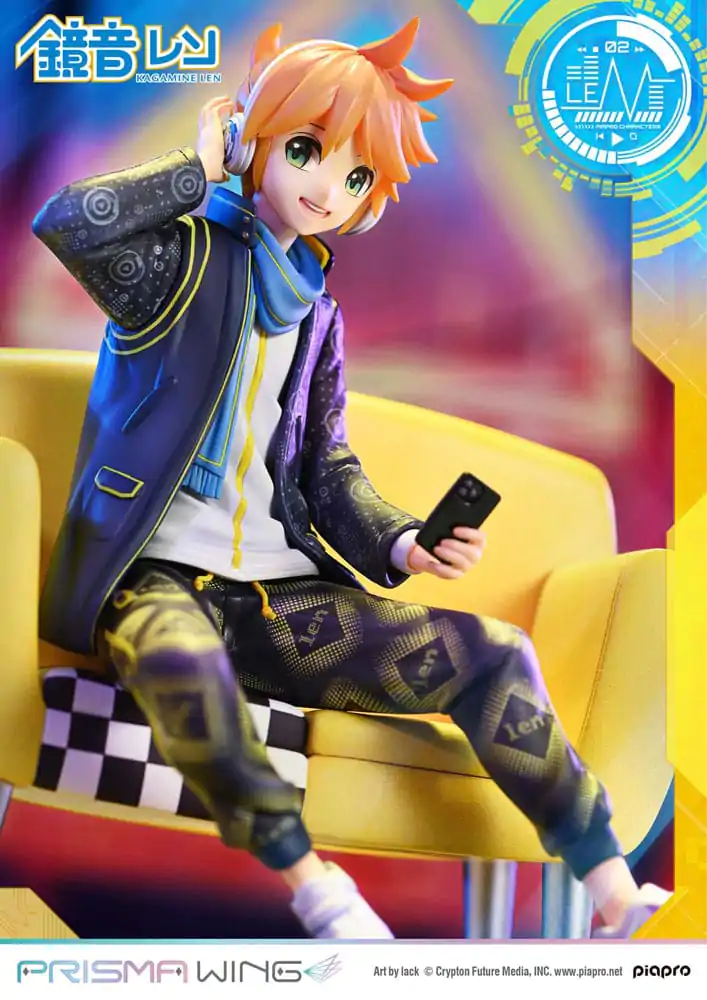 Vocaloid Piapro Characters Prisma Wing PVC-Statue 1/7 Kagamine Len (Art by lack) 18 cm Produktfoto
