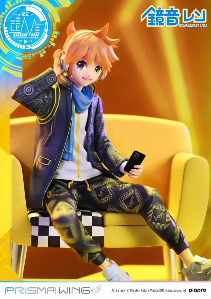 Vocaloid Piapro Characters Prisma Wing PVC-Statue 1/7 Kagamine Len (Art by lack) 18 cm Produktfoto