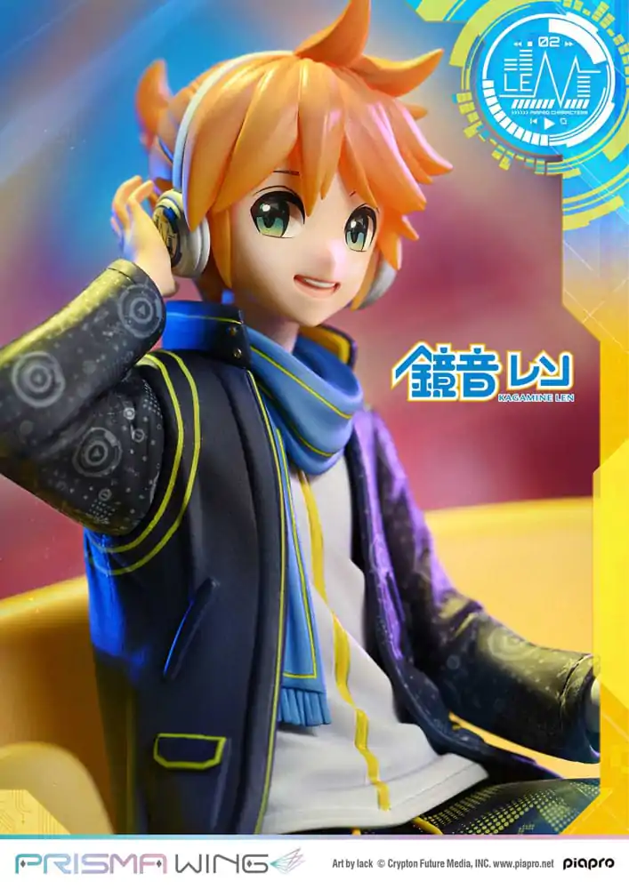 Vocaloid Piapro Characters Prisma Wing PVC-Statue 1/7 Kagamine Len (Art by lack) 18 cm Produktfoto