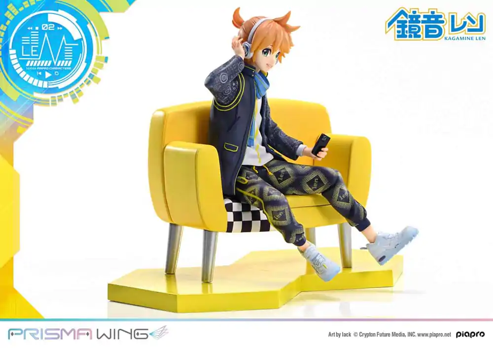 Vocaloid Piapro Characters Prisma Wing PVC-Statue 1/7 Kagamine Len (Art by lack) 18 cm Produktfoto