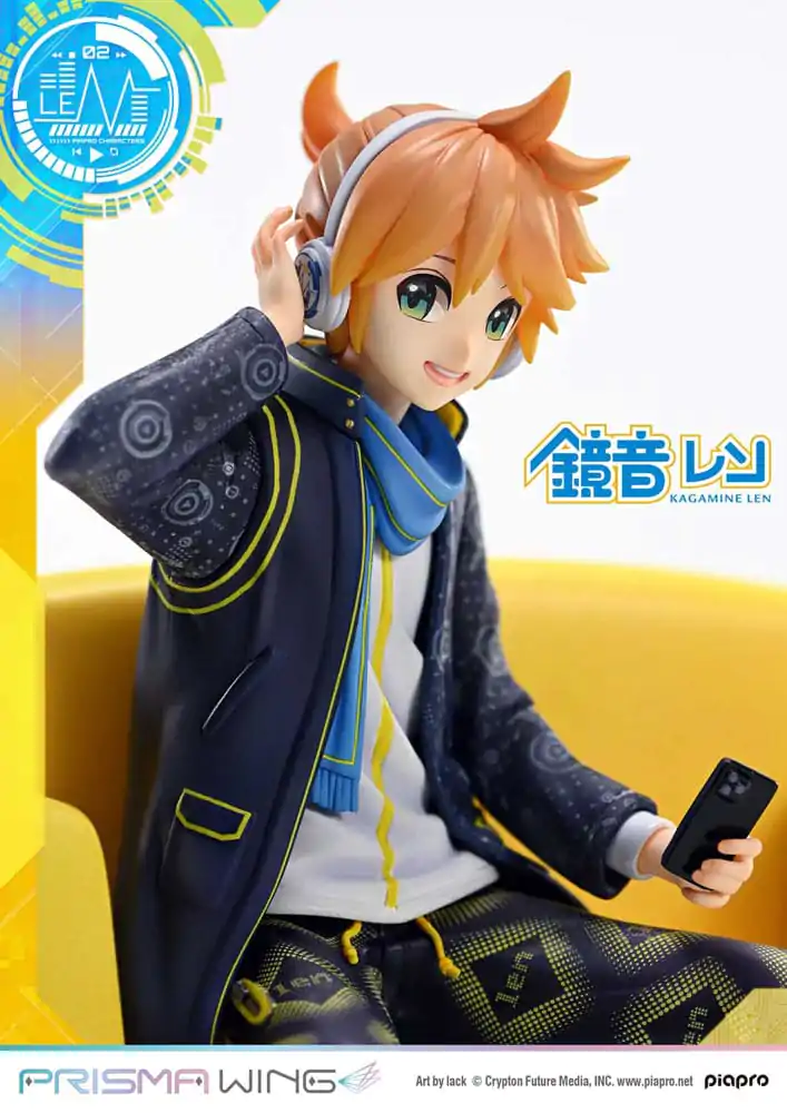 Vocaloid Piapro Characters Prisma Wing PVC-Statue 1/7 Kagamine Len (Art by lack) 18 cm Produktfoto